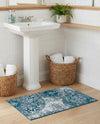 Riviera Elegance Collection Area Rug -  Monaco (Blue) Rectangle Blue  lifestyle 26