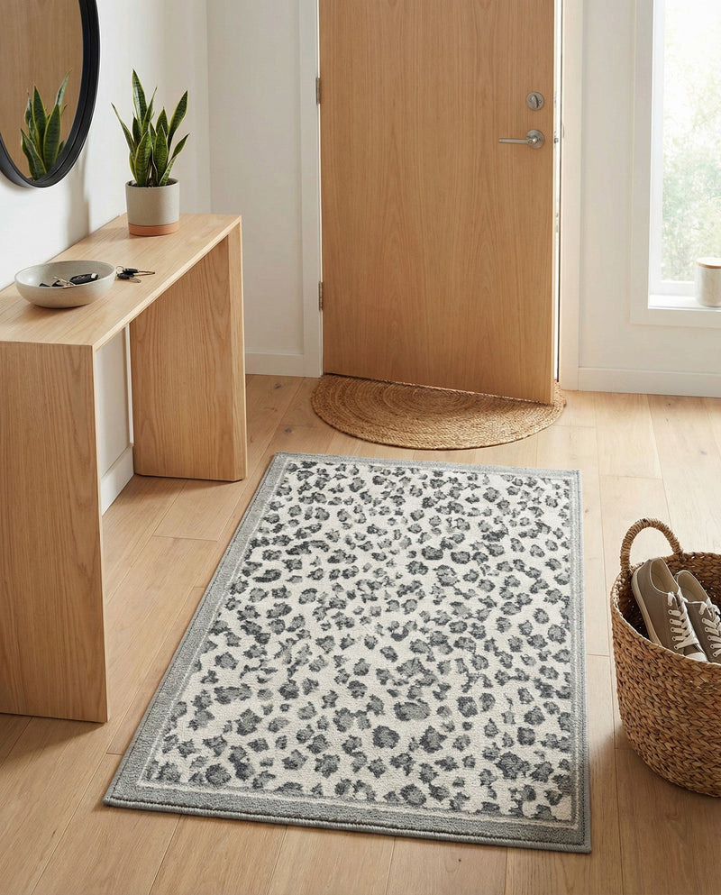 Savannah Sojourn Collection Area Rug - Serengeti Rectangle Gray  lifestyle 54