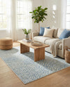 Aegean Elegance Washables Collection Area Rug -  Mykonos Rectangle Ivory Blue  lifestyle 22