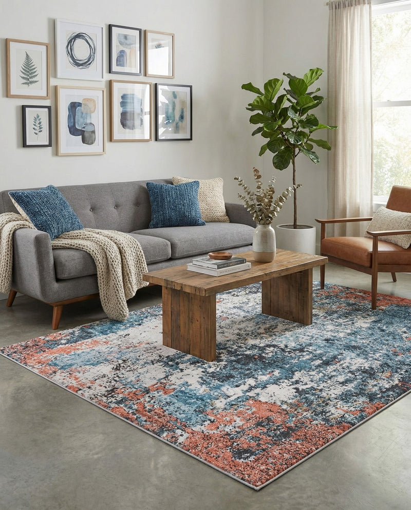 Dresden Elegance Collection Area Rug -  Seiffen Rectangle Multi  lifestyle 20