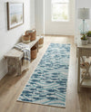 Seaside Haven Rugs Collection Area Rug -  Harbor Runner Blue  lifestyle 24
