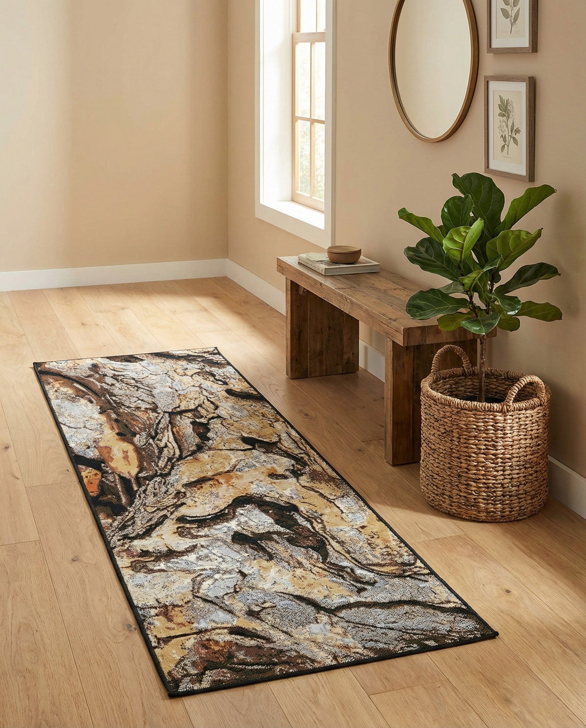 Urban Terrace Collection Area Rug -  Horizon Runner Multi  lifestyle 86