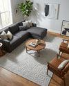 Garden Lattice Charm Collection Area Rug - Arbor (Grey) Rectangle Grey  lifestyle 5