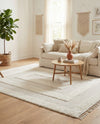 Sahara Chic Collection Area Rug -  Casablanca Rectangle Ivory  lifestyle 76