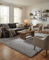 Alpine Plush Collection Area Rug - Verbier Rectangle LGrey  lifestyle 20