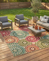 Urban Terrace Collection Area Rug -  Esplanade Rectangle Beige  lifestyle 10