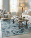 Seaside Haven Rugs Collection Area Rug -  Harbor Rectangle Blue  lifestyle 5