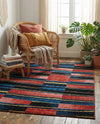 Urban Terrace Collection Area Rug -  Courtyard Rectangle Multi  lifestyle 20