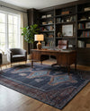 Rovaniemi Collection Area Rug - Lapland Rectangle Charcoal and Gray  lifestyle 7