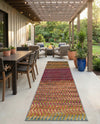 Urban Terrace Collection Area Rug -  Walkway Runner Multi  lifestyle 34