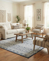 Metro Heights Collection Area Rug -  Chelsea Rectangle Blue  lifestyle 14