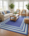 Lagoon Oasis Collection Area Rug -  Harbor Rectangle Blue  lifestyle 32