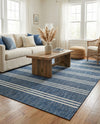 Urban Oasis Rugs Collection Area Rug -  District (Blue) Rectangle Blue  lifestyle 28