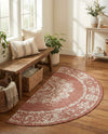 Patio Heritage Collection Area Rug - Savannah (Rust Red) Hearth Rust Red  lifestyle 62