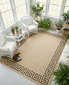 Sahara Sands Collection Area Rug -  Elephantine Rectangle Natural  lifestyle 18