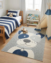 Wonder Tykes Collection Area Rug -  Magicgrove Rectangle Blue and Gray  lifestyle 17