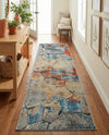 Urban Terrace Collection Area Rug -  Boulevard Runner Multi  lifestyle 71