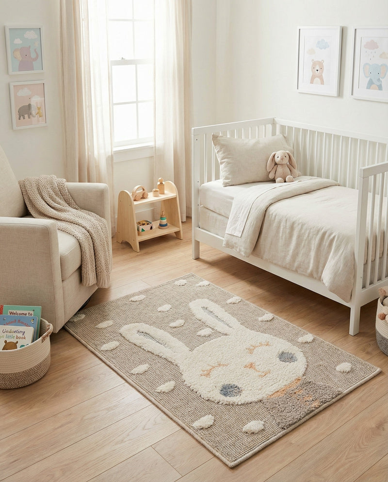 Wonder Tykes Collection Area Rug -  Blisswood Rectangle Peach Blossom  lifestyle 19