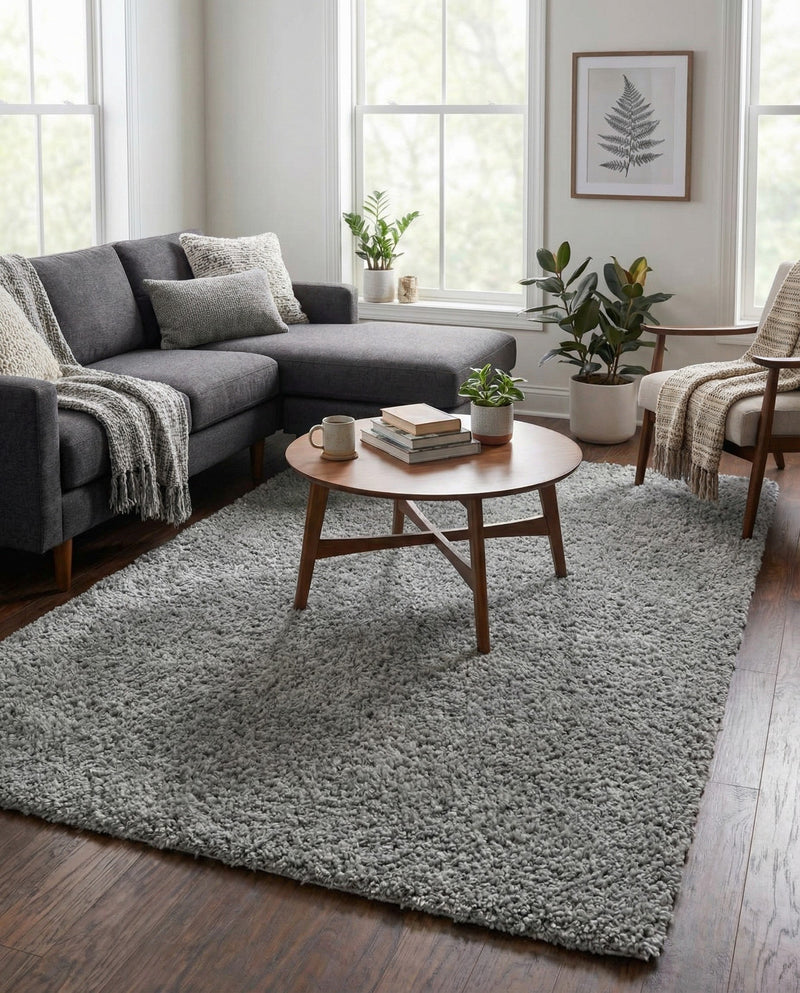 Alpine Plush Collection Area Rug -  Cortina (Sterling) Rectangle Sterling  lifestyle 11
