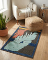 Caribbean Terrace Collection Area Rug - Antigua Rectangle Charcoal  lifestyle 40