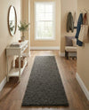 Plush Oasis Collection Area Rug - Serenity (Graphite Gray) Runner Graphite Gray  lifestyle 85
