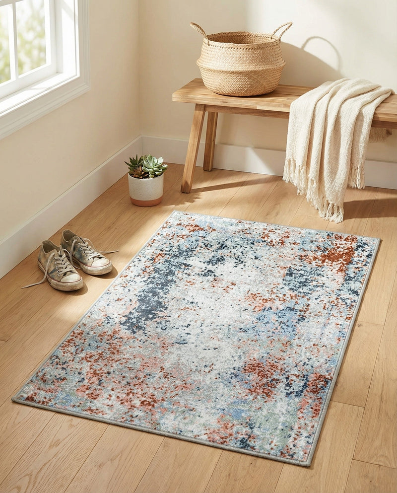 Aegean Elegance Washables Collection Area Rug -  Ithaca Rectangle Multi  lifestyle 9