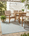 Urban Oasis Rugs Collection Area Rug -  Terrace (Pink and Aqua) Rectangle Pink and Aqua  lifestyle 14