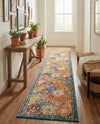 Brighton Terrace Collection Area Rug -  Rottingdean (Multi) Runner Multi  lifestyle 78
