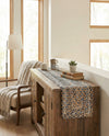 Woven Udaipur Collection Area Rug - Sahara Table Runner Natural  lifestyle 61