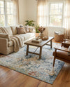 Aegean Elegance Washables Collection Area Rug -  Serifos Rectangle Multi  lifestyle 73