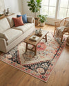Patio Heritage Collection Area Rug -  Meadow Rectangle Multi  lifestyle 4