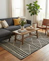Savannah Pergola Collection Area Rug -  Glade Rectangle Black  lifestyle 29