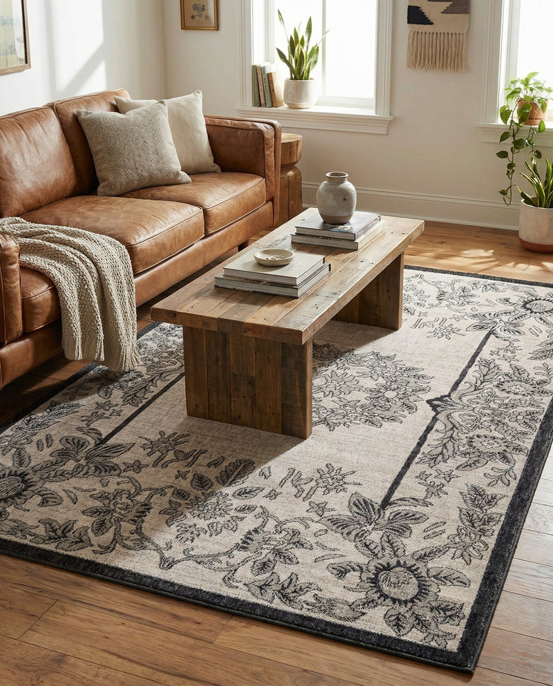 Heritage Harbor Collection Area Rug -  Seabreeze Rectangle Ivory  lifestyle 23