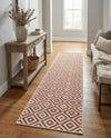 Urban Oasis Rugs Collection Area Rug -  Rooftop (Rust Red) Runner Rust Red  lifestyle 49