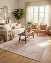 Heritage Elegance Collection Area Rug -  Windsor (Beige) Rectangle Beige  lifestyle 4