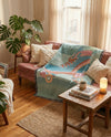 Fleece Haven Collection Area Rug -  Calumet Rectangle Multi  lifestyle 3