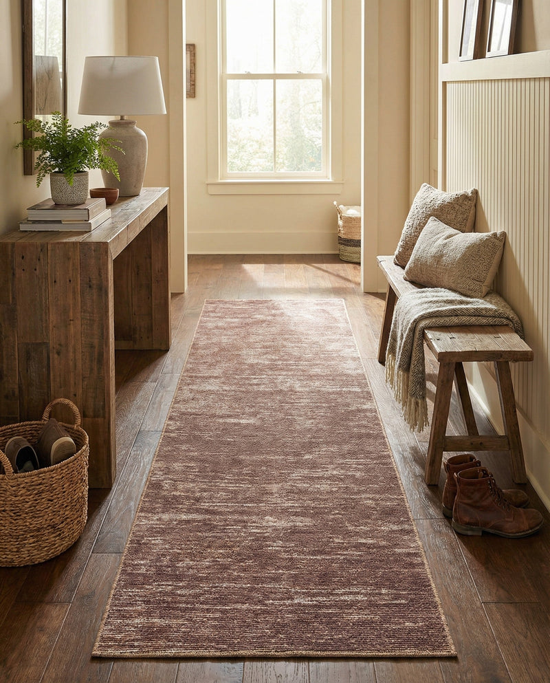 Sahara Essence Collection Area Rug - Oasis (Brown) Runner Brown  lifestyle 69
