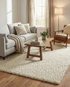 Eternal Plush Oasis Collection Area Rug -  Tranquility (Pearl) Rectangle Pearl  lifestyle 10