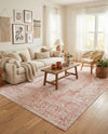 Cambridge Classics Collection Area Rug -  Magdalene (Pink) Rectangle Pink  lifestyle 13