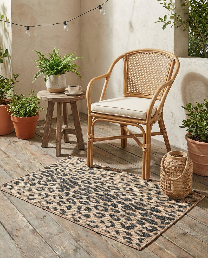 Savannah Escape Collection Area Rug - Serengeti Rectangle Natural  lifestyle 58
