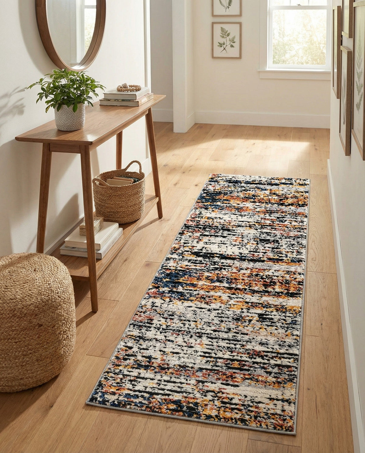 Santa Fe Trails Collection Area Rug -  Chaparral Runner Multi  lifestyle 143