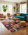 Marrakesh Elegance Collection Area Rug -  Ourika Rectangle Multi  lifestyle 22