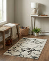 Brighton Terrace Collection Area Rug -  Aldrington Rectangle Ivory  lifestyle 47