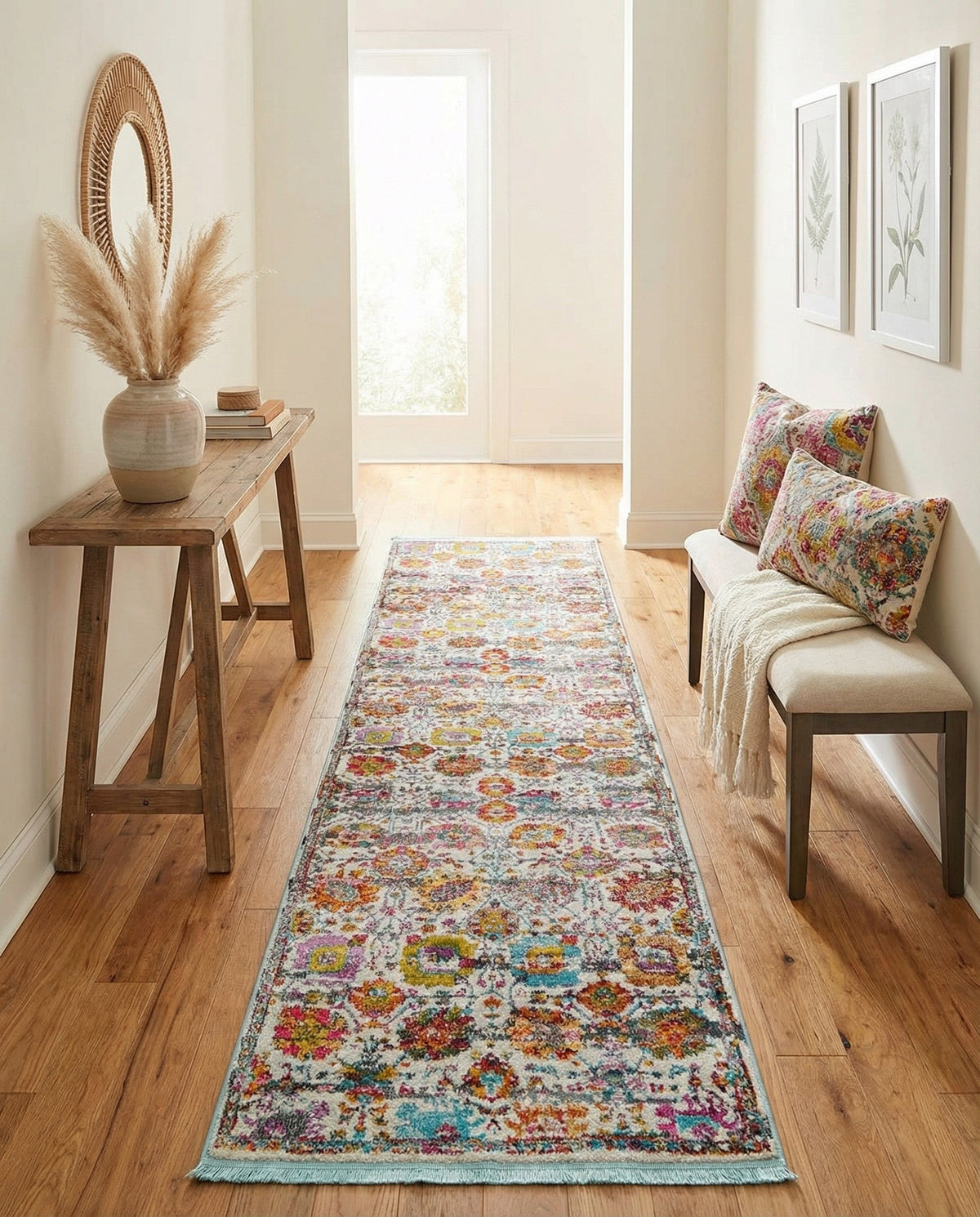 Arcadia Rugs Collection Area Rug -  Elysium Runner Multi  lifestyle 87