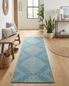 Urban Terrace Collection Area Rug -  Chelsea (Light Aqua) Runner Light Aqua  lifestyle 81