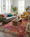 Trellis Mosaic Collection Area Rug - Arborville (Multi) Rectangle Multi  lifestyle 24