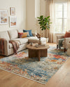 Caribbean Breeze Collection Area Rug -  Isla Rectangle Cream  lifestyle 12