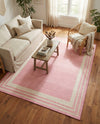 Bahama Breeze Outdoor Collection Area Rug -  Abaco Rectangle Pink  lifestyle 77