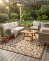Sahara Sands Collection Area Rug -  Mut Rectangle Natural  lifestyle 8