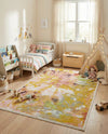 Wonder Tykes Collection Area Rug -  Flutter Rectangle Multi  lifestyle 8